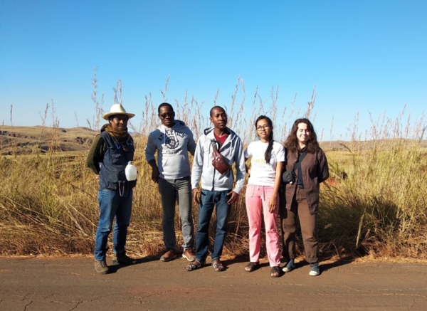 Equipe du projet Africam pour la collecte de données, © D. Kassié
